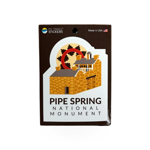 Colorful PISP Fort sticker by My Travel Stickers showing a playful fort design on a white background.