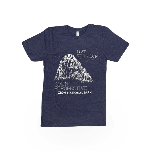 RMR Designs Lose Reception theme T-shirt featuring a casual fit with bold logo print on the front.
