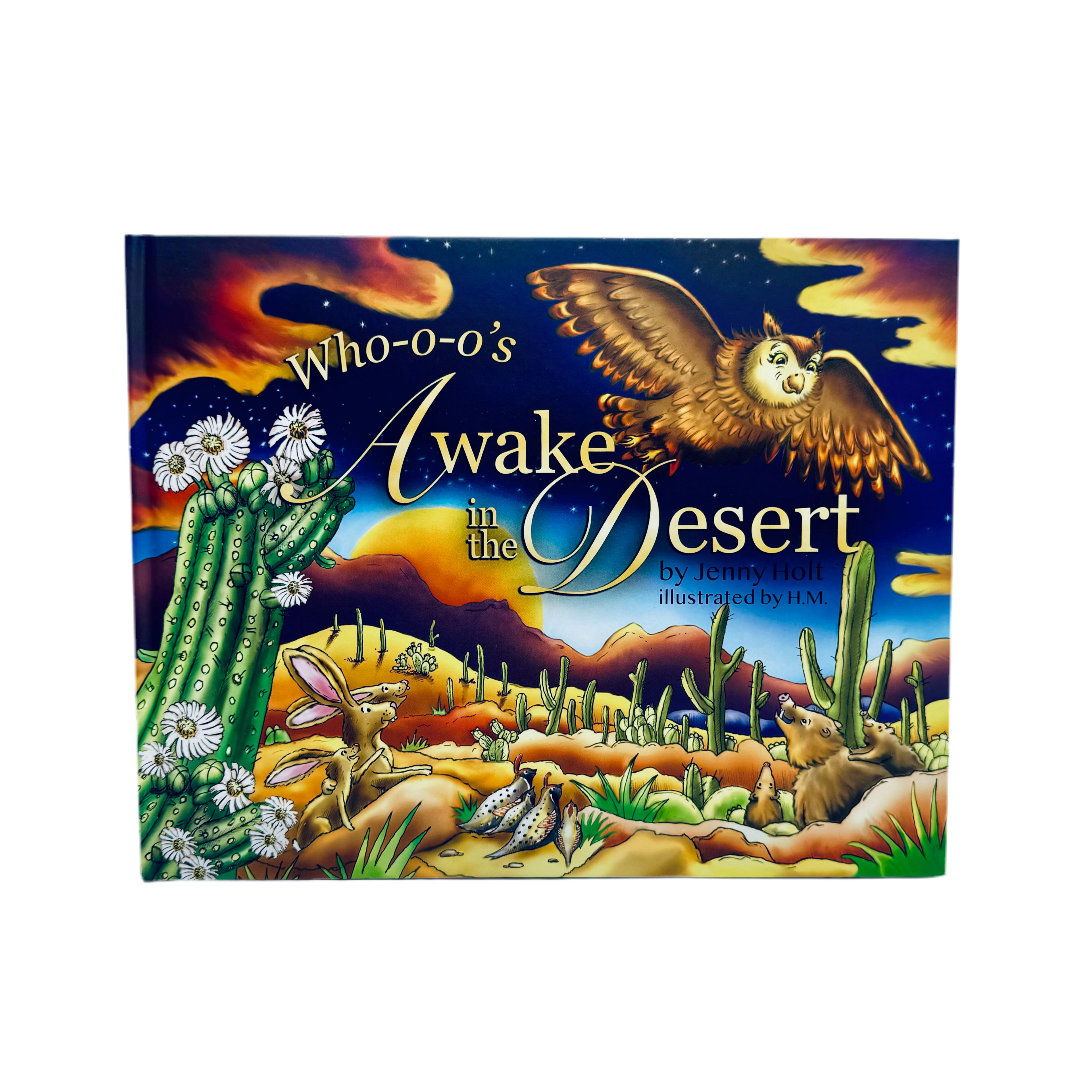Book - Whooos Awake In The Desert - Zion Natl Park Forever Project