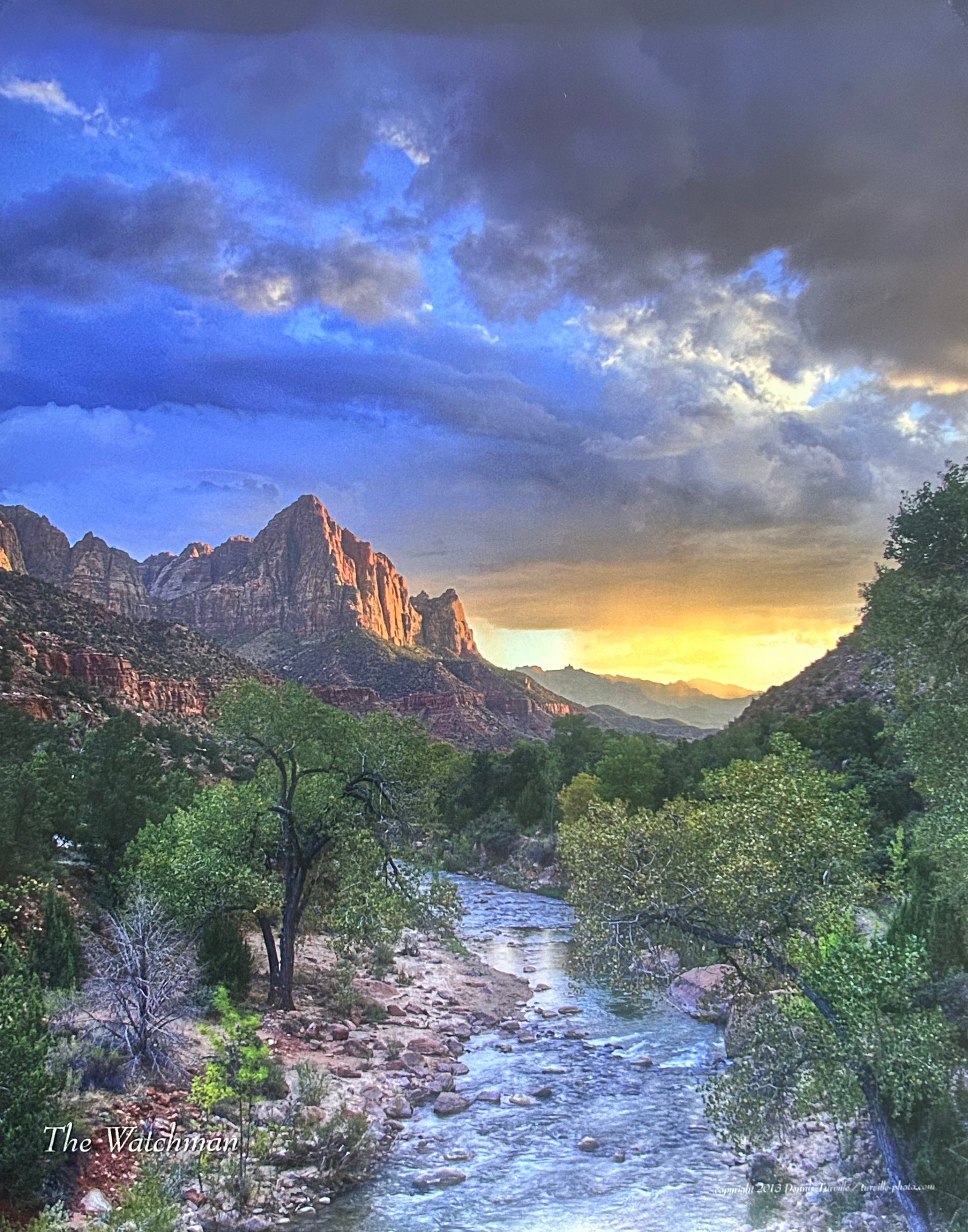 Poster - Turville Watchman - D - Zion Natl Park Forever Project