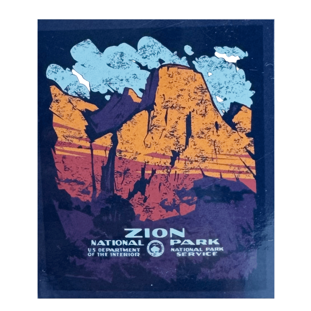 Blanket - WPA Art - Zion Natl Park Forever Project