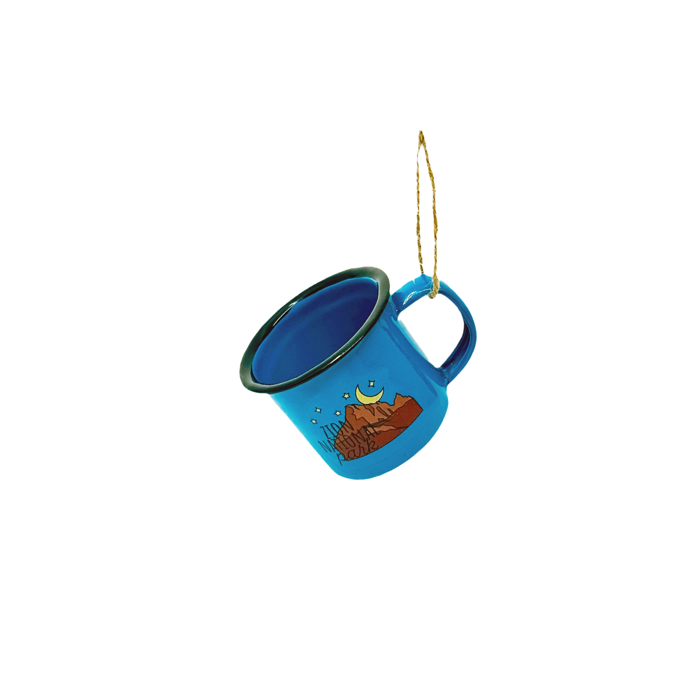 Ornament - Zion Cup Blue - 95196-TCOR - Zion Natl Park Forever Project