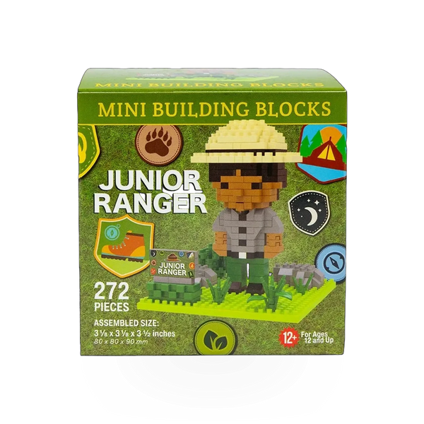 Building Blocks Jr Ranger Green 47329 by Impact Photographics, colorful plastic construction pieces arranged for play and building.