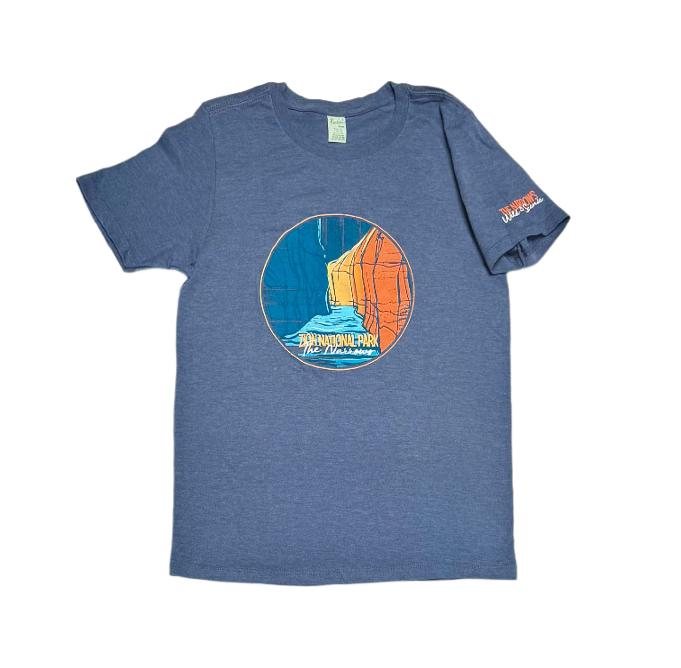 Tshirt - Narrows Wild - Zion Natl Park Forever Project
