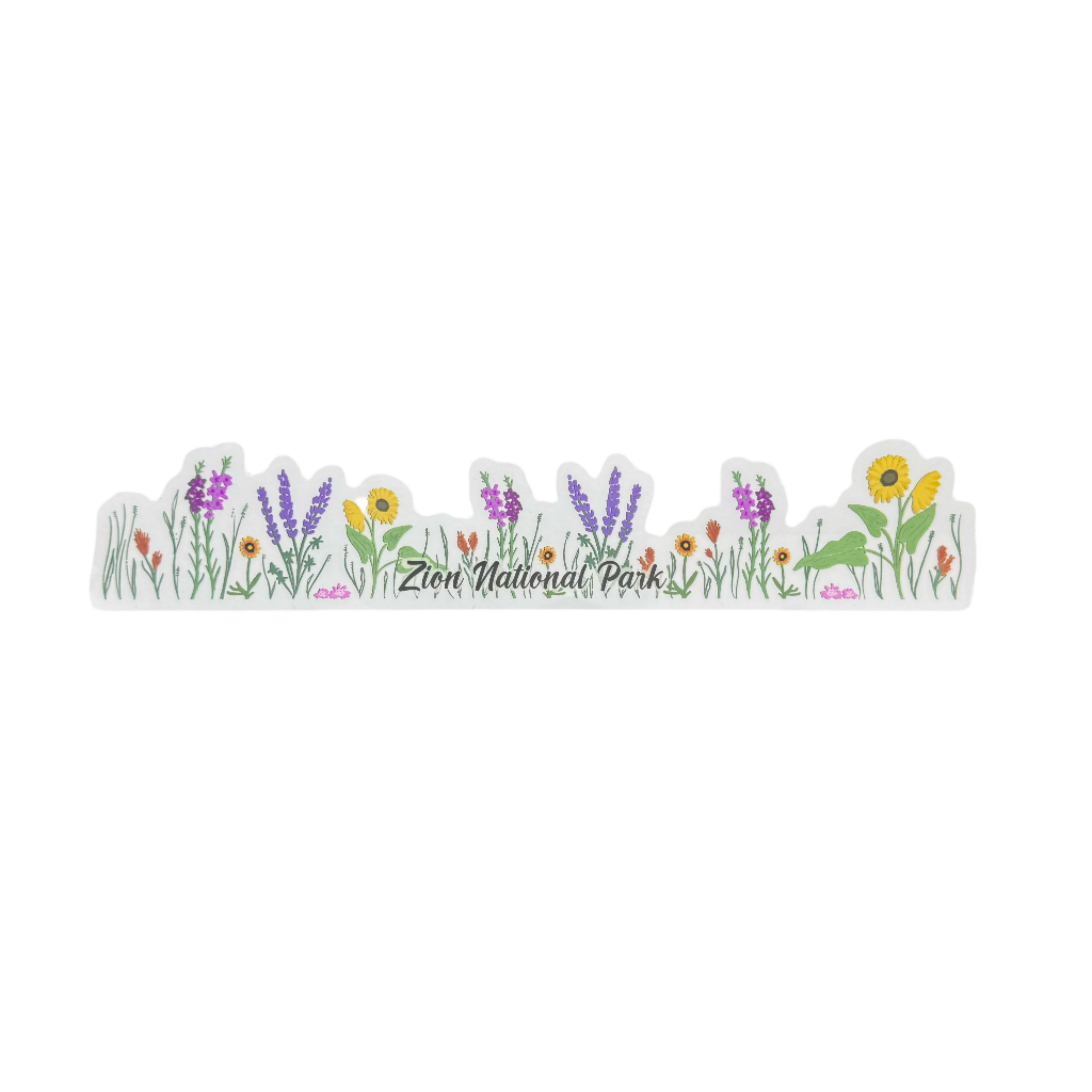Sticker - Wildflowers Wrap - Zion Natl Park Forever Project