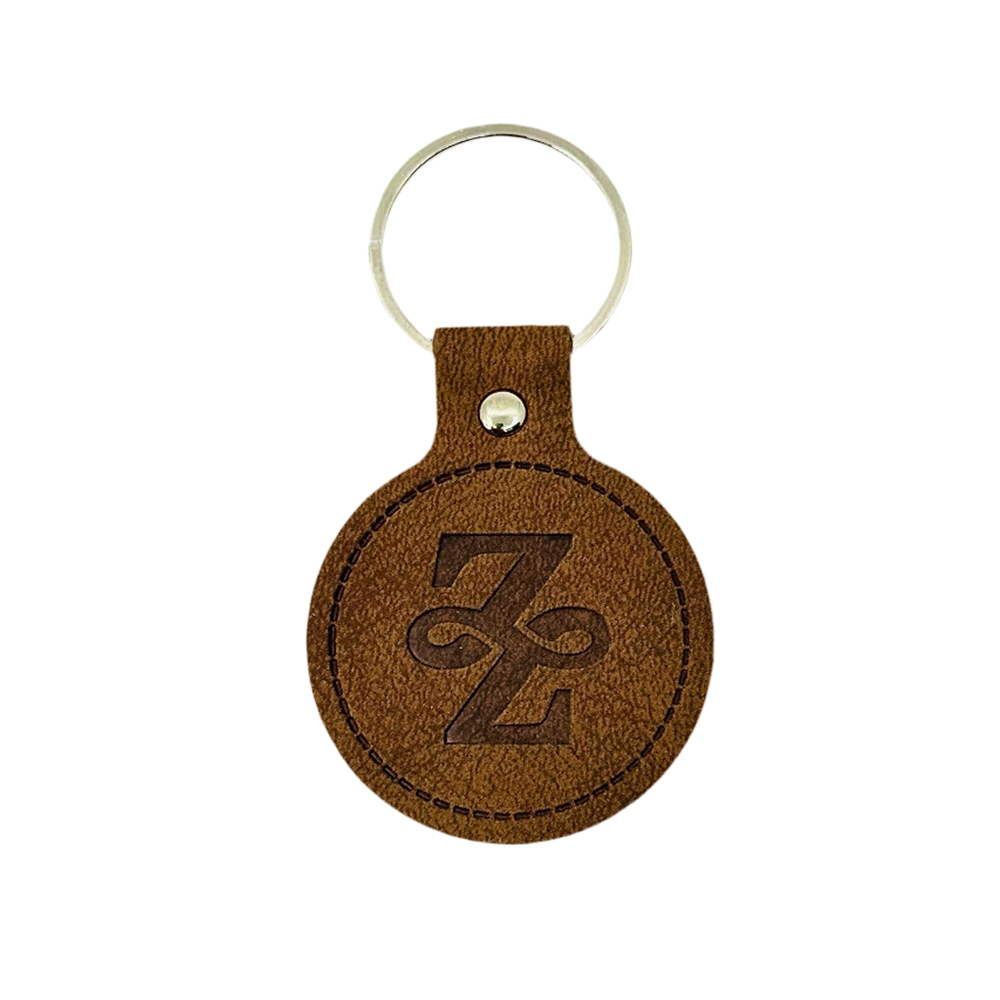 Keychain - Leather ZFP - 86202 - Zion Natl Park Forever Project