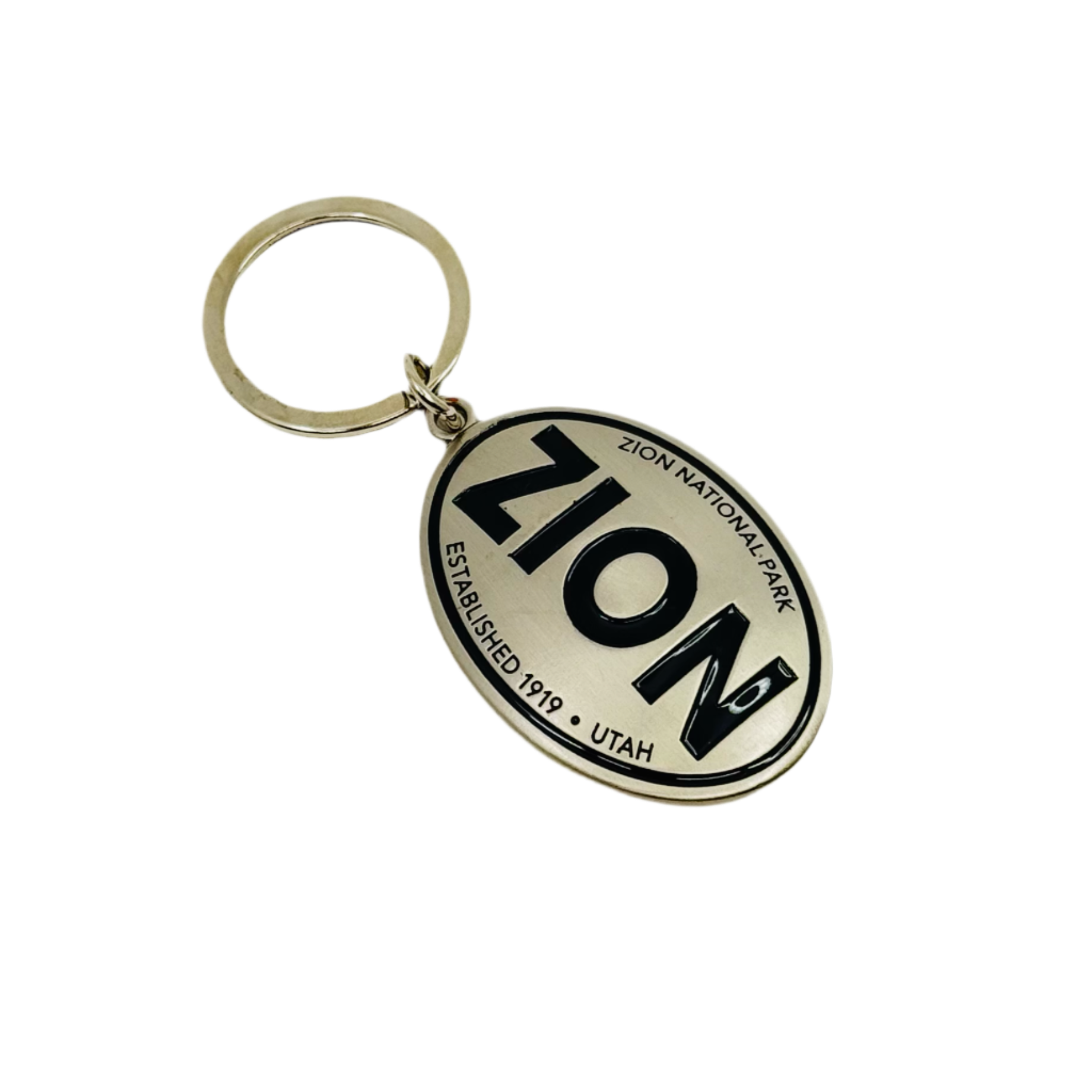 Keychain - Metal Zion - 86066 - D - Zion Natl Park Forever Project
