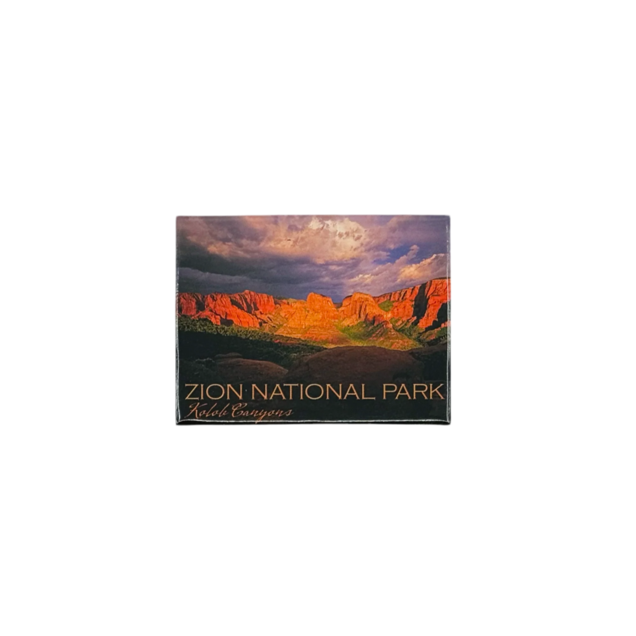 Magnet - Badge - Kolob Canyon - 61357-23B - Zion Natl Park Forever Project