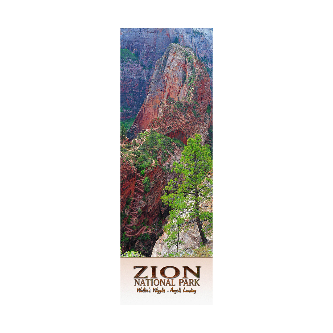 Poster - Angels Landing - 46182-86F - Zion Natl Park Forever Project