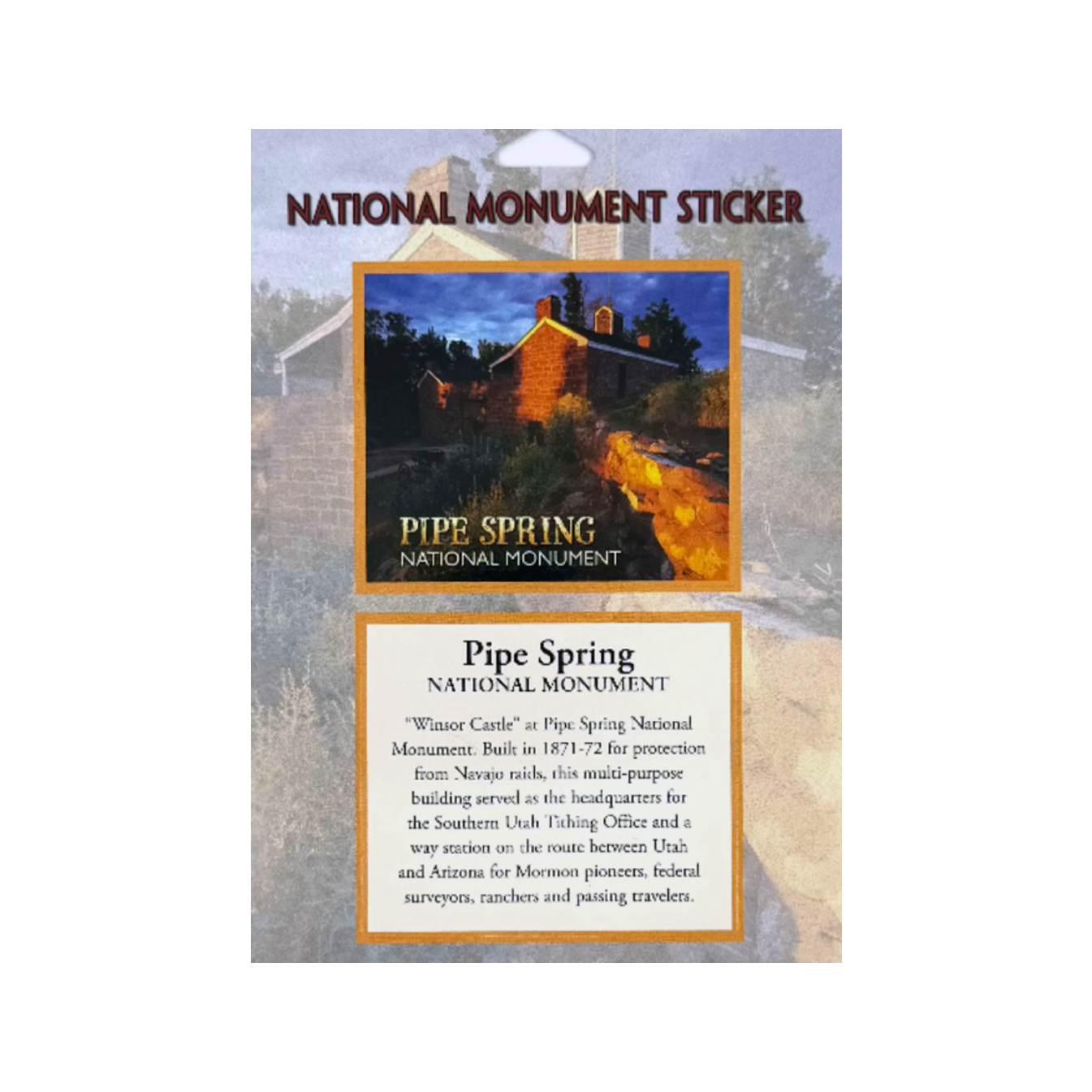 Sticker - PISP - 45892-ST - Zion Natl Park Forever Project