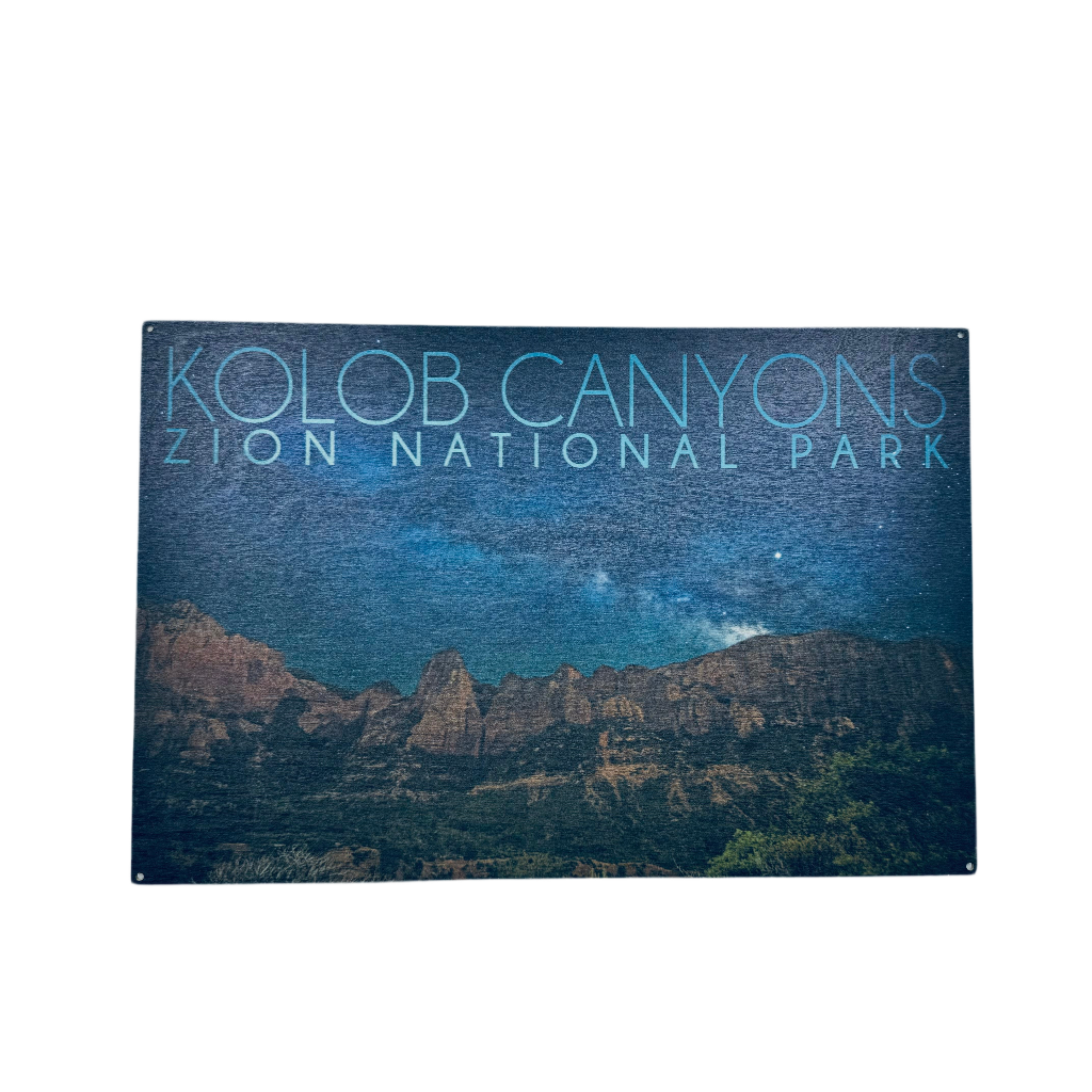 Sign - Wood - Night Sky Kolob - D