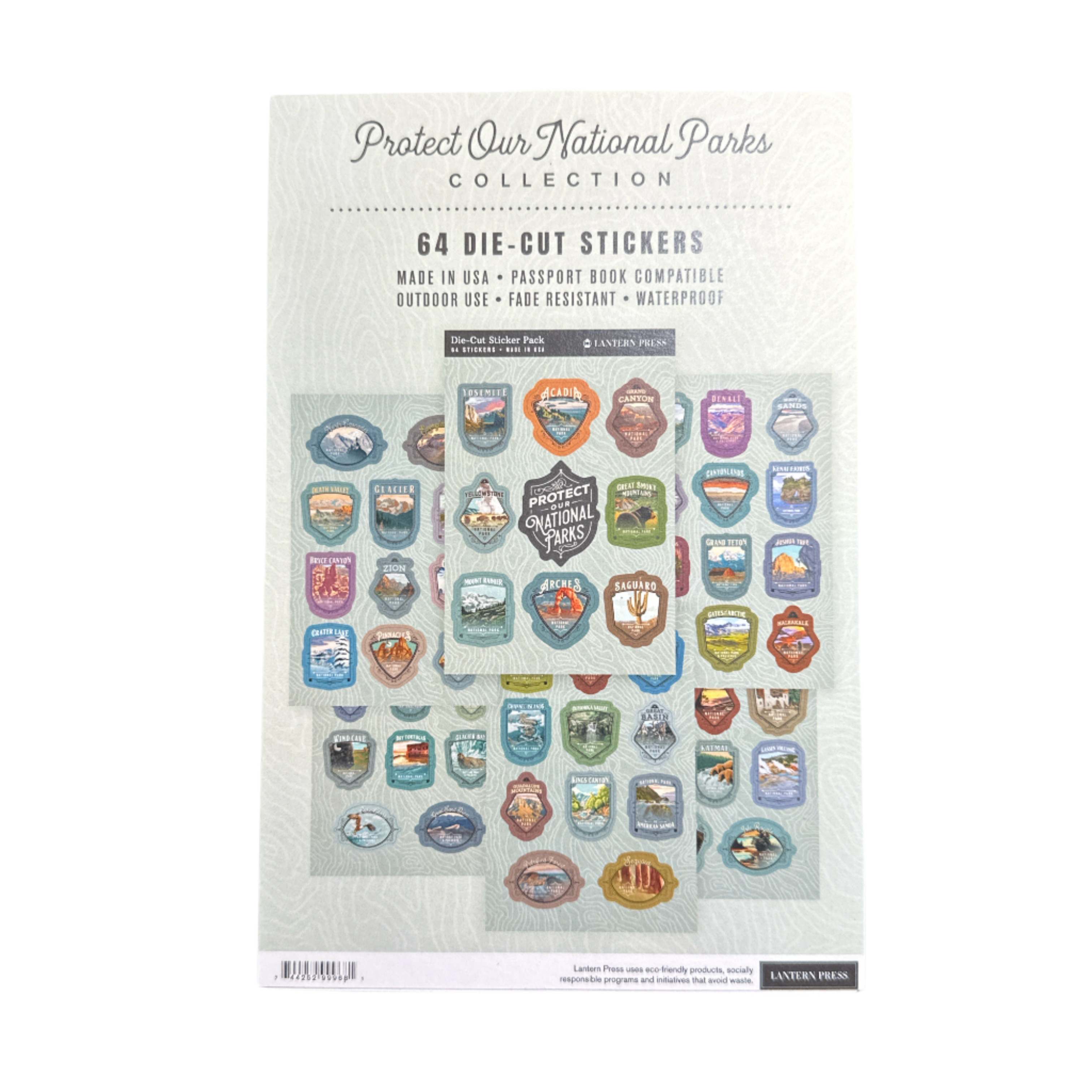 Sticker - Pack Natl Parks - Zion Natl Park Forever Project