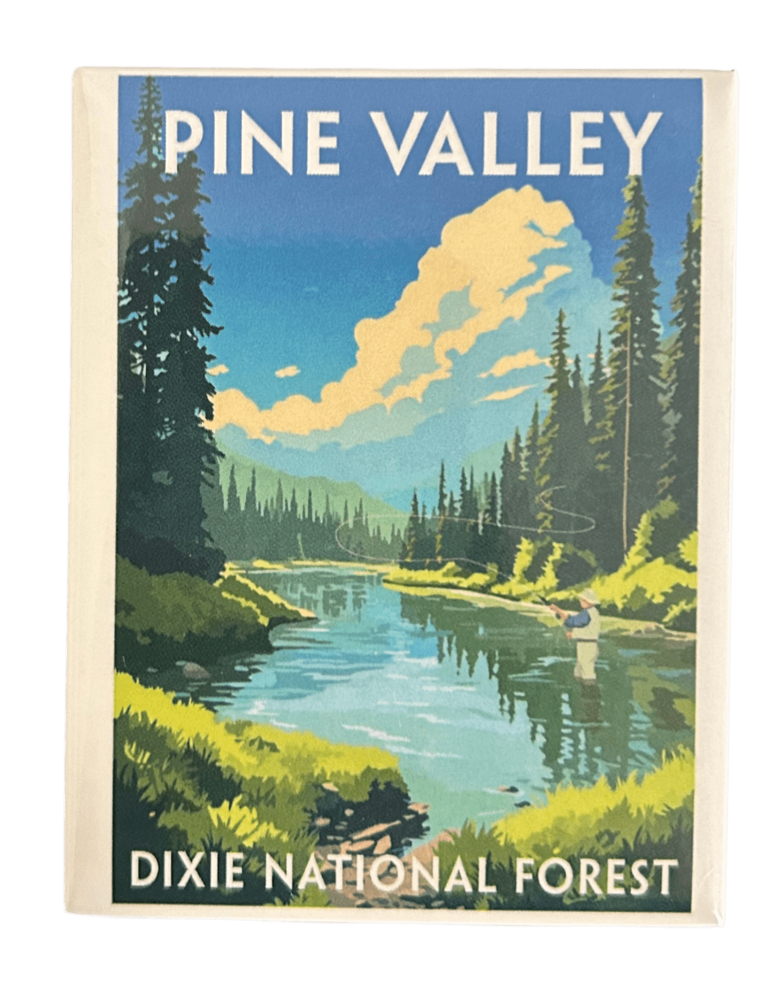 Magnet - Badge - PV Dixie Natl Forest - 95834-23B - Zion Natl Park Forever Project