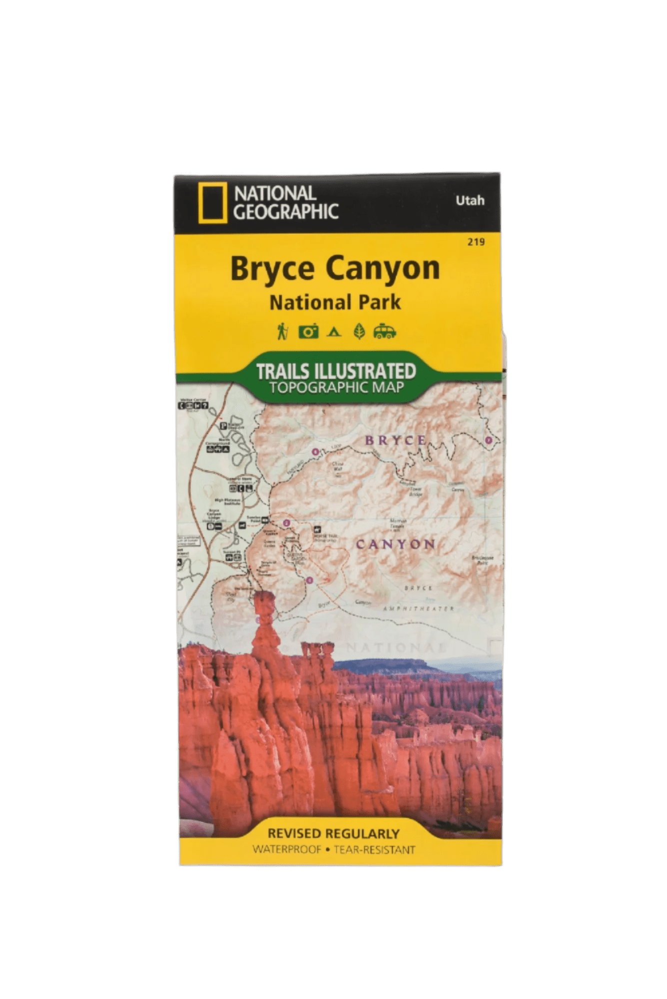 Map - Bryce Nat Geo TI - Zion Natl Park Forever Project