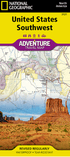 Map - Nat Geo Southwest US - Zion Natl Park Forever Project