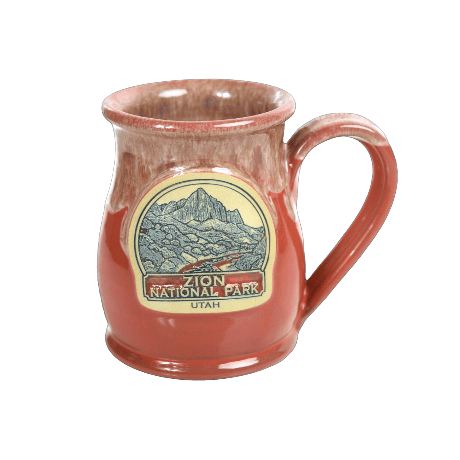 Mug - Deneen The Watchman Coral - Zion Natl Park Forever Project
