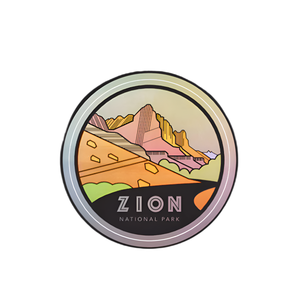 Sticker - Zion Reflections - Zion Natl Park Forever Project