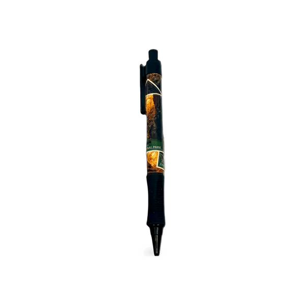 Impact Photographics narrows theme pen with sleek design and black ink, featuring the product code 86869-CPN.