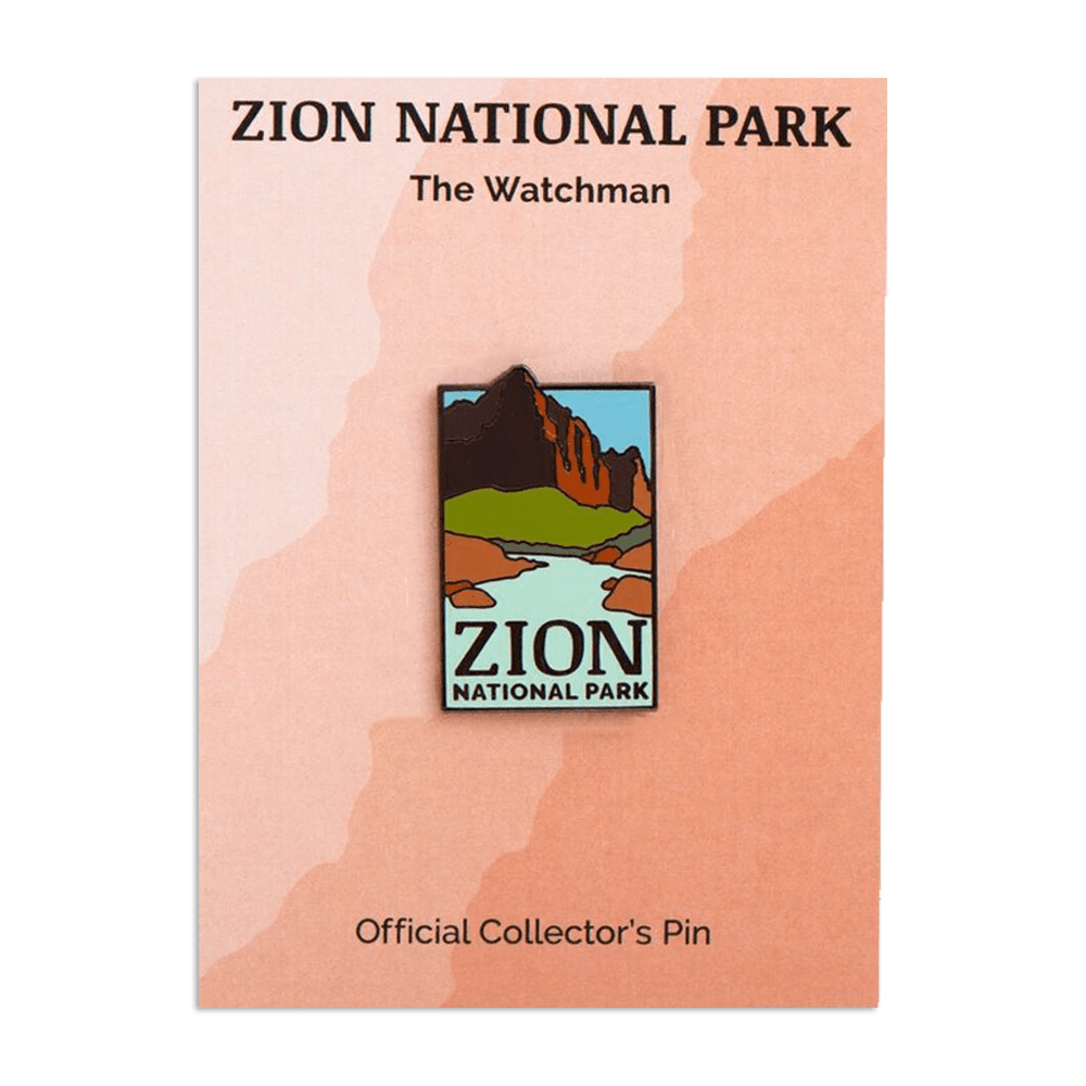 Pin - Zion Watchman - Zion Natl Park Forever Project