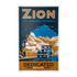 Poster - Zion Tunnel - Zion Natl Park Forever Project