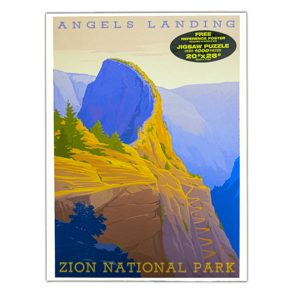 Puzzle - RR Angels Landing - 77518-O8S - Zion Natl Park Forever Project