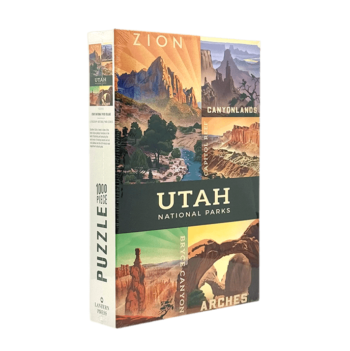 Puzzle - Utah Parks Art Puzzle - Zion Natl Park Forever Project