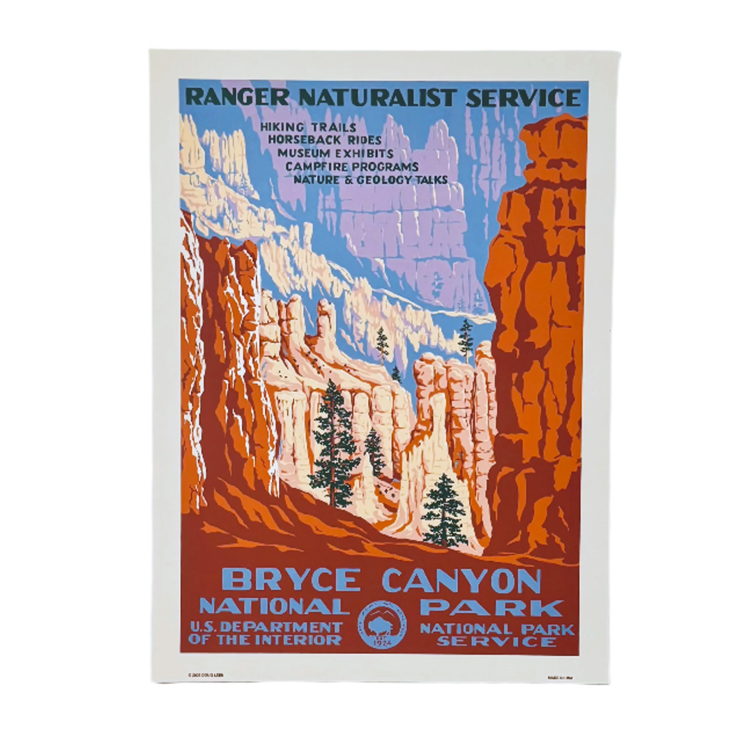 Poster - WPA Bryce - Zion Natl Park Forever Project
