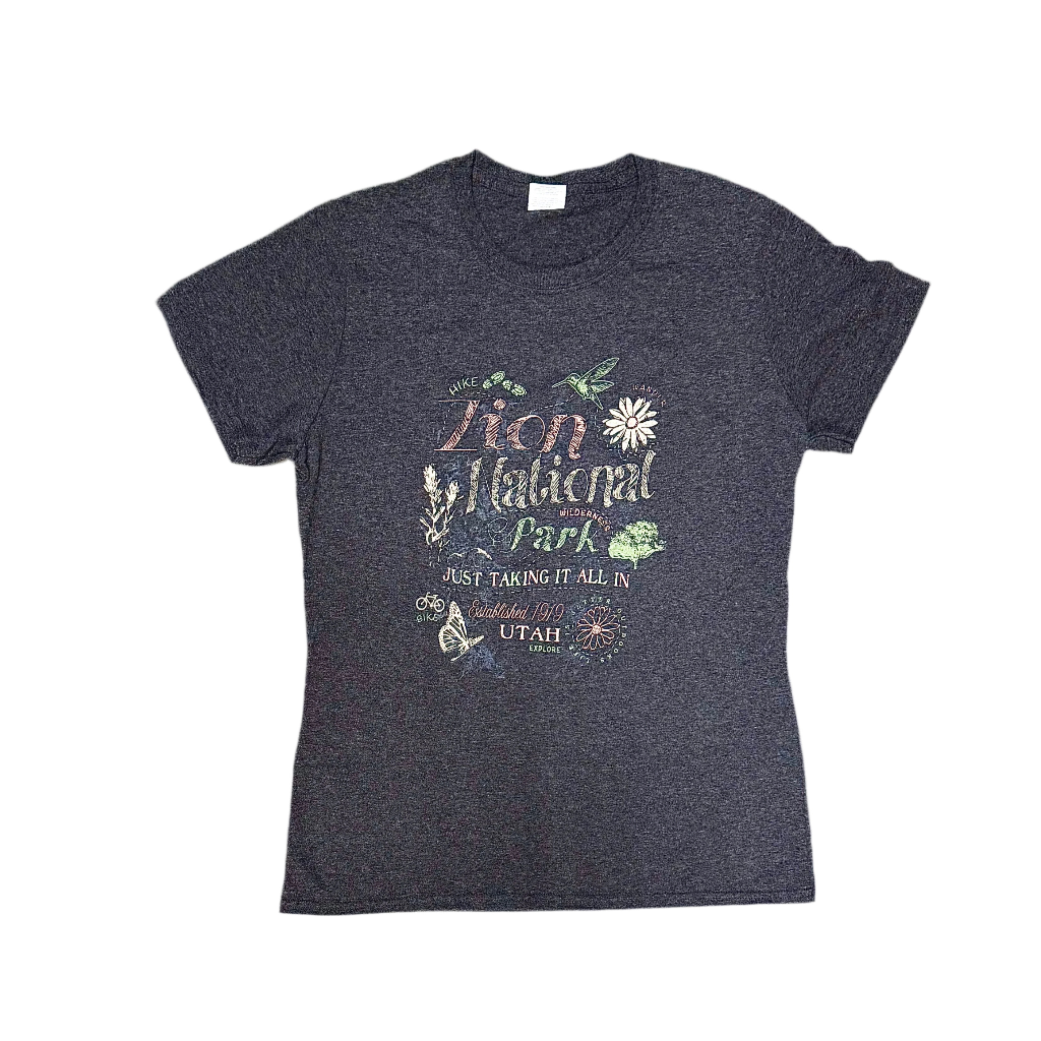Tshirt - Zion Chalk - Zion Natl Park Forever Project