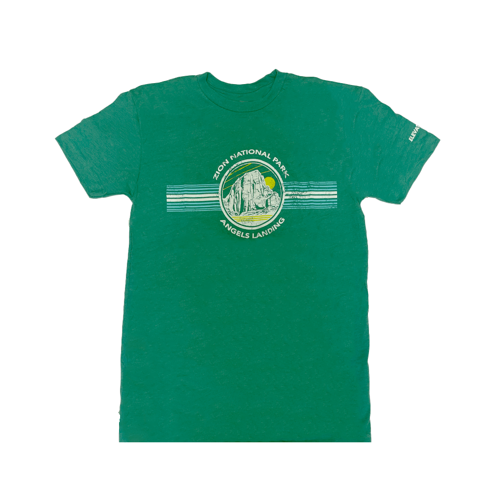 Tshirt - Angels Landing - D - Zion Natl Park Forever Project