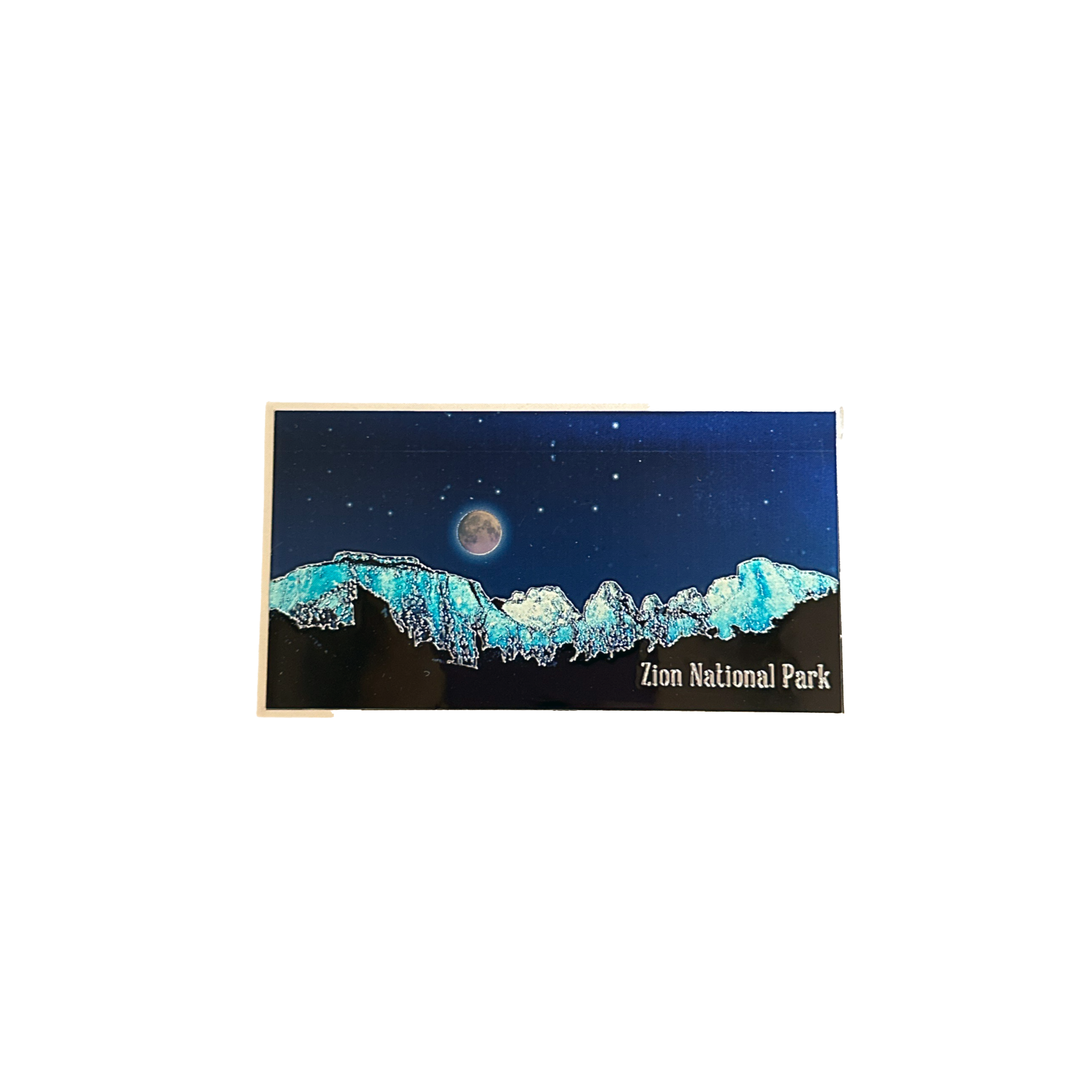 Magnet - Foil - Temples & Towers - Zion Natl Park Forever Project