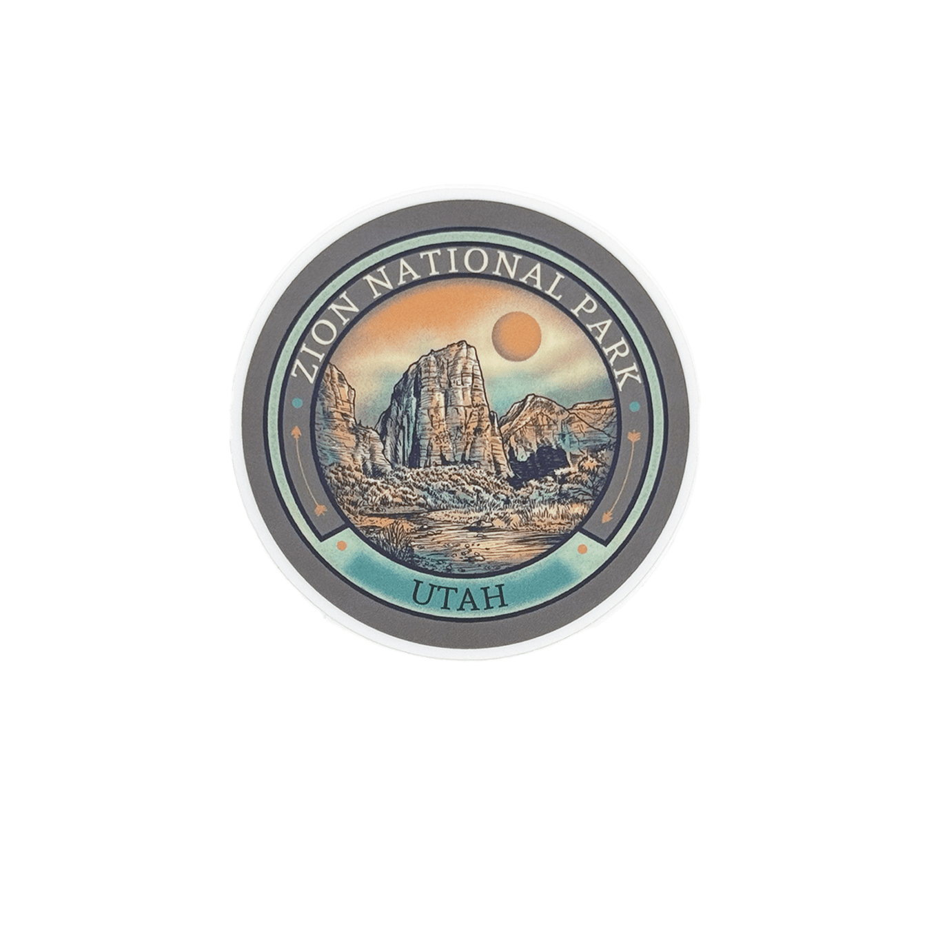 Sticker - Zion Destination - Zion Natl Park Forever Project