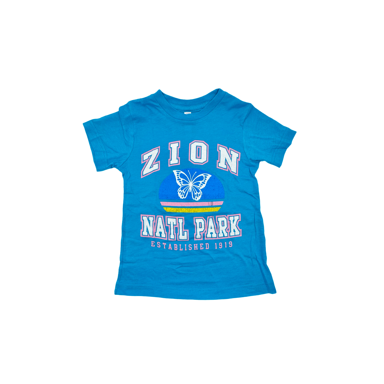 Tshirt - Yth Vintage Athletic Butterfly - Zion Natl Park Forever Project