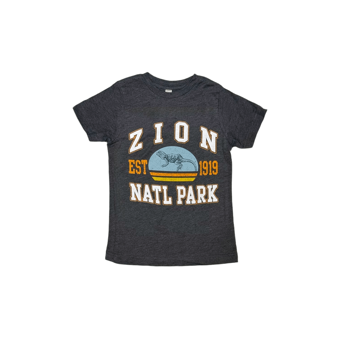 Tshirt - Yth Vintage Athletic Lizard - Zion Natl Park Forever Project