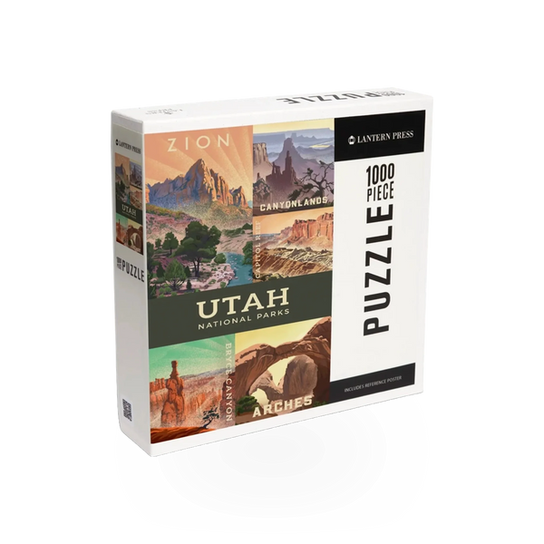Puzzle - Utah Parks Art Puzzle 122356