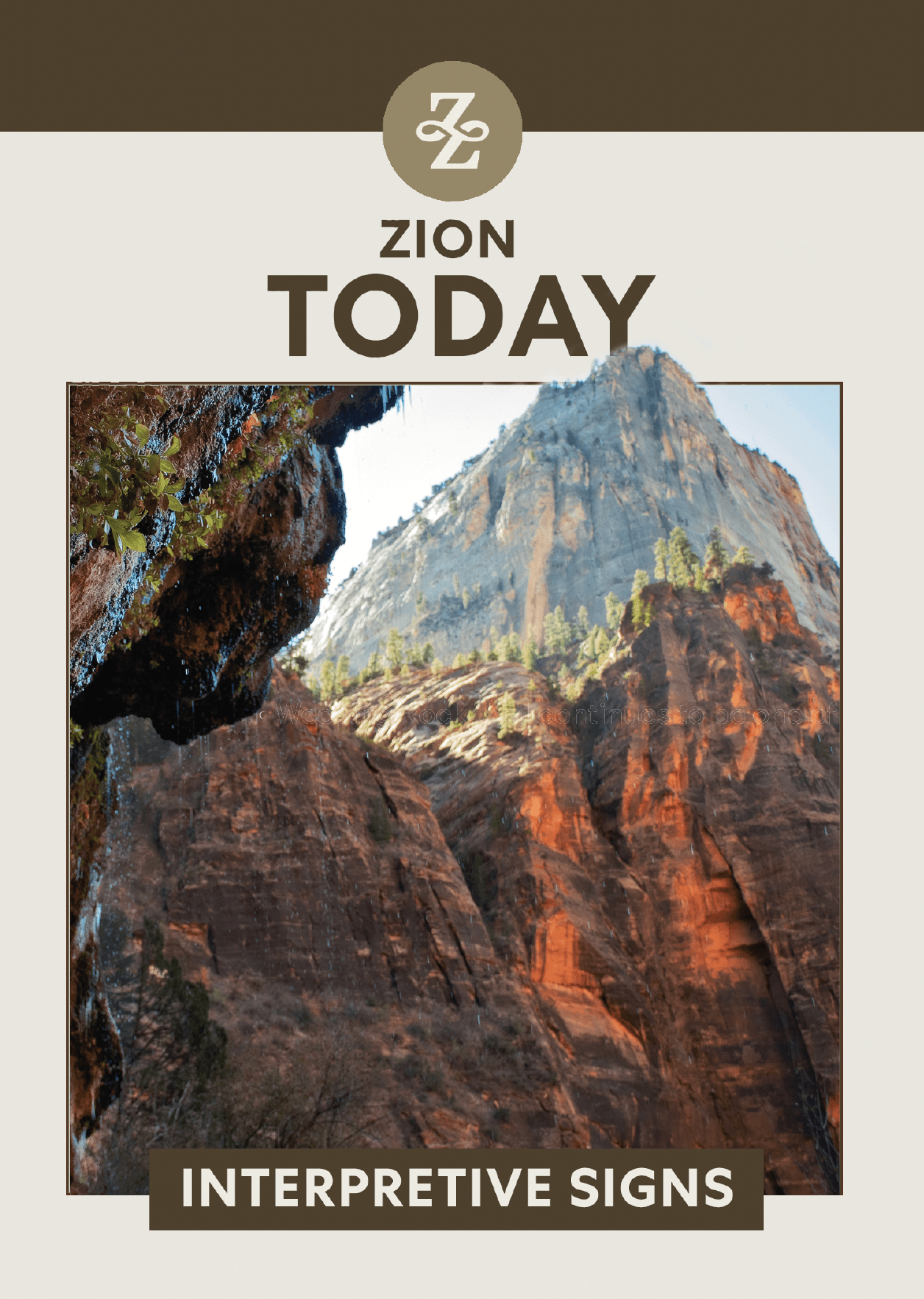 Improving Interpretive Experience Along Weeping Rock Trail