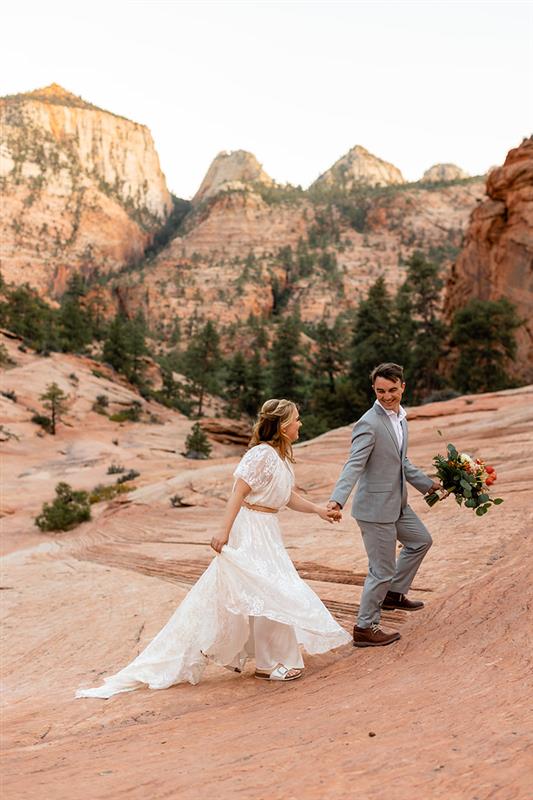 Sustainable Weddings in Zion