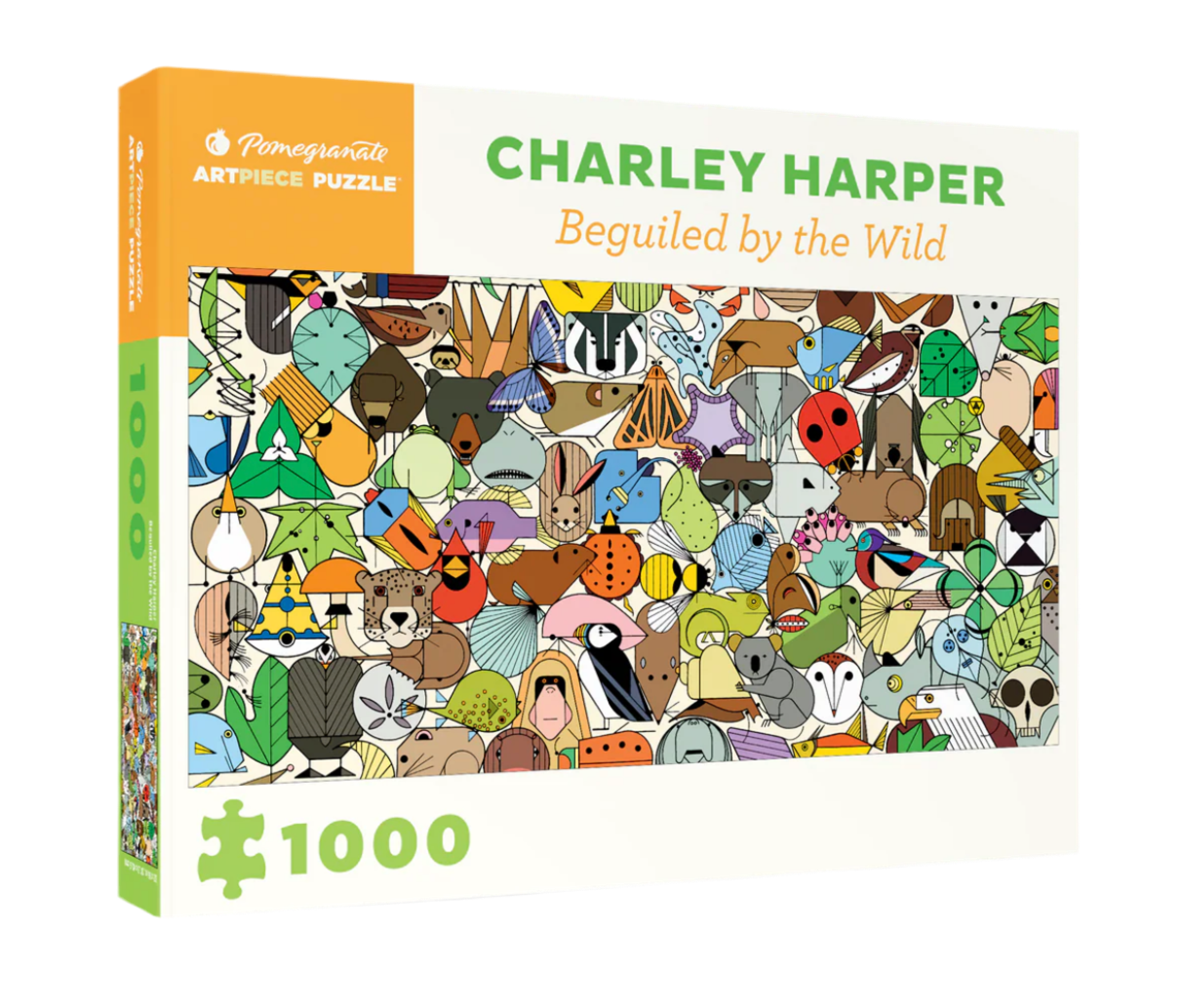 Puzzle - Charley Harper - Beguiled 1000 Pc Jigsaw
