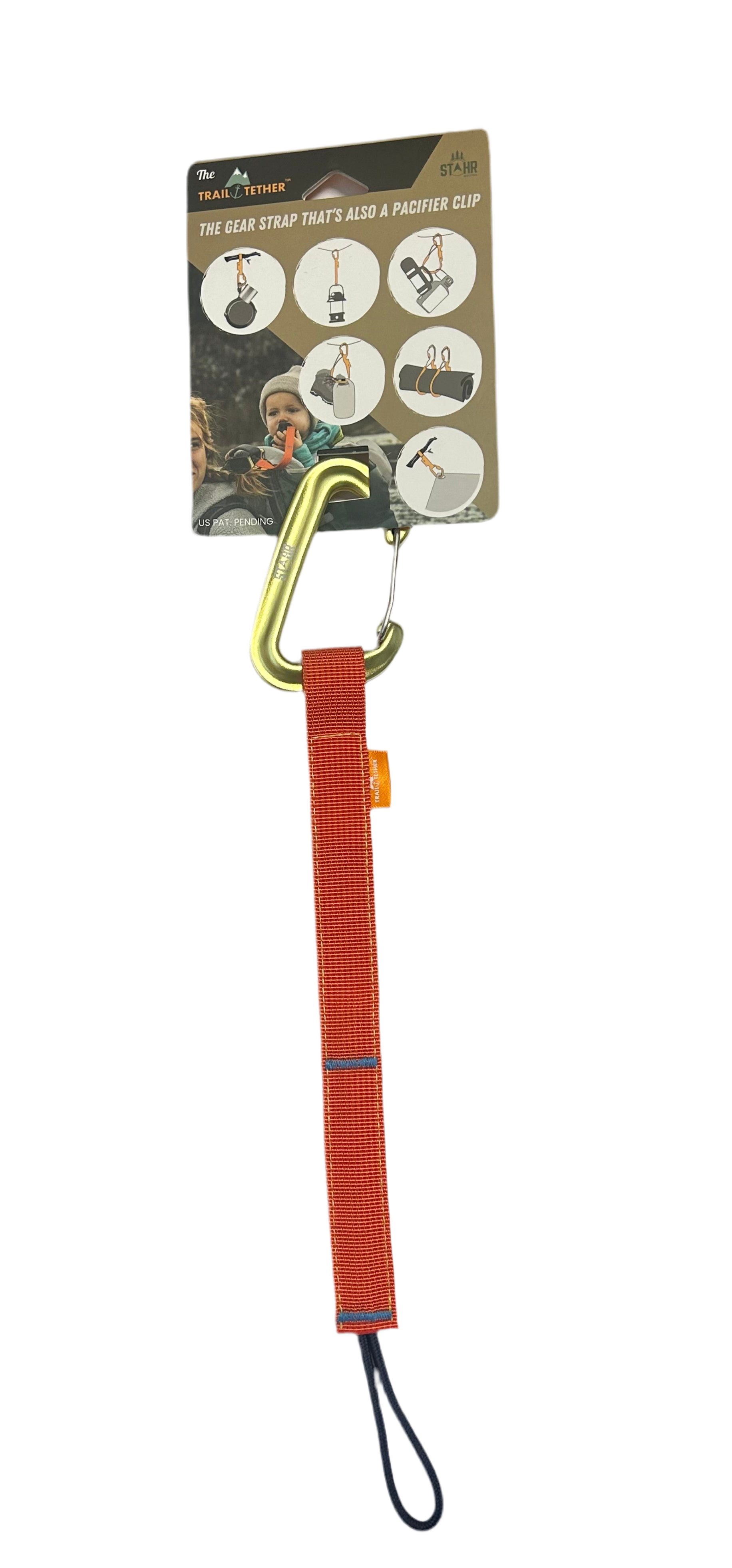 Tool - Trail Tether Clip - Red - Zion Natl Park Forever Project