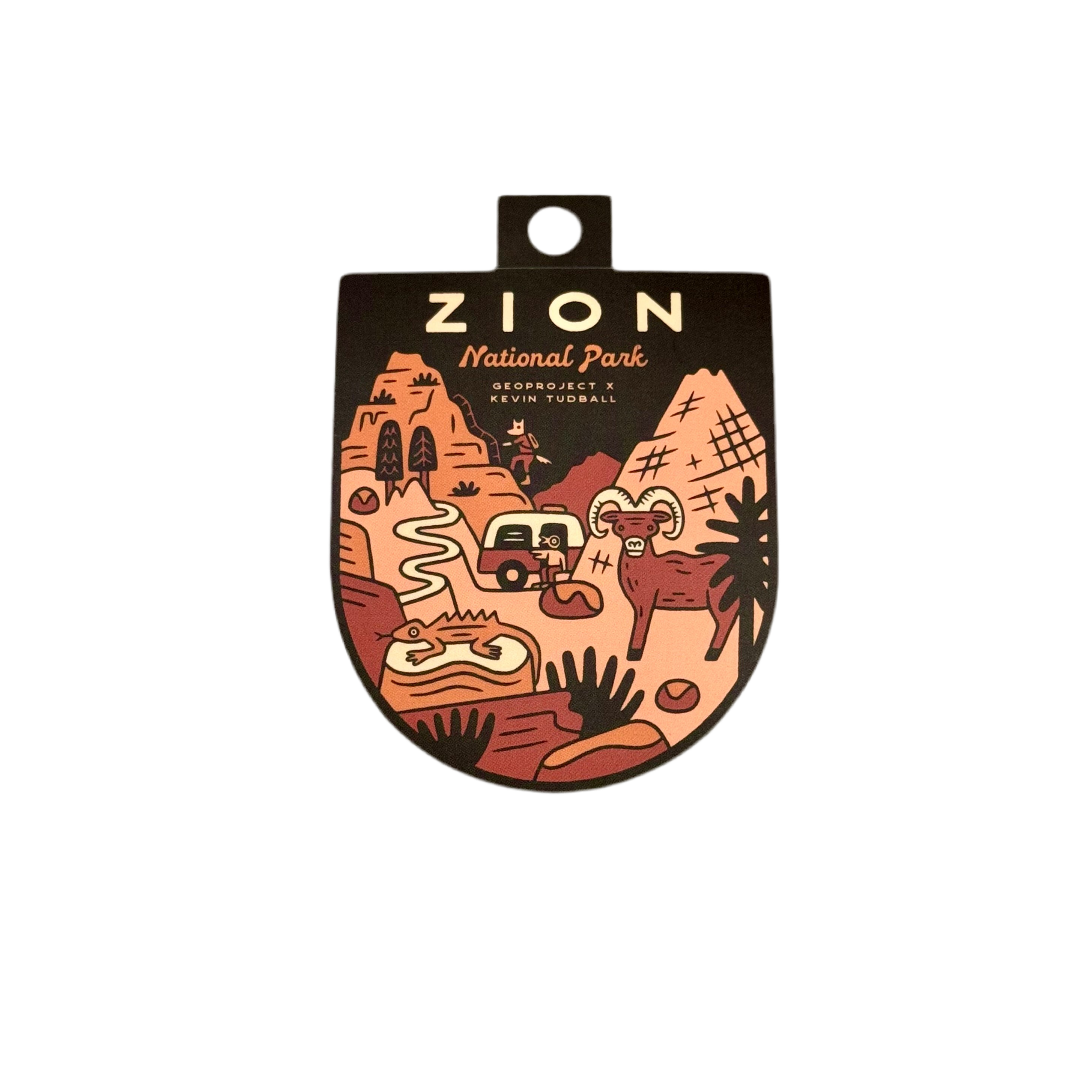 Sticker - Zion Geoproject - Zion Natl Park Forever Project