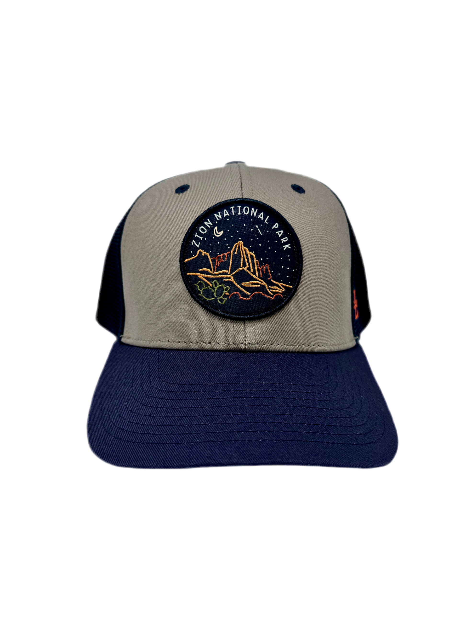 Hat - Dark Sky - Khaki/Blue - Zion Natl Park Forever Project
