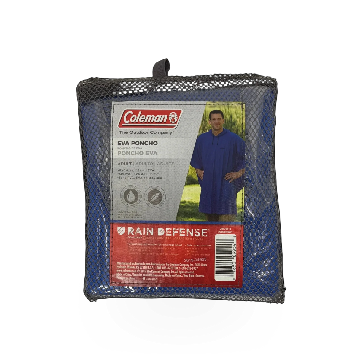 Rain Poncho - Adult Asst. Color