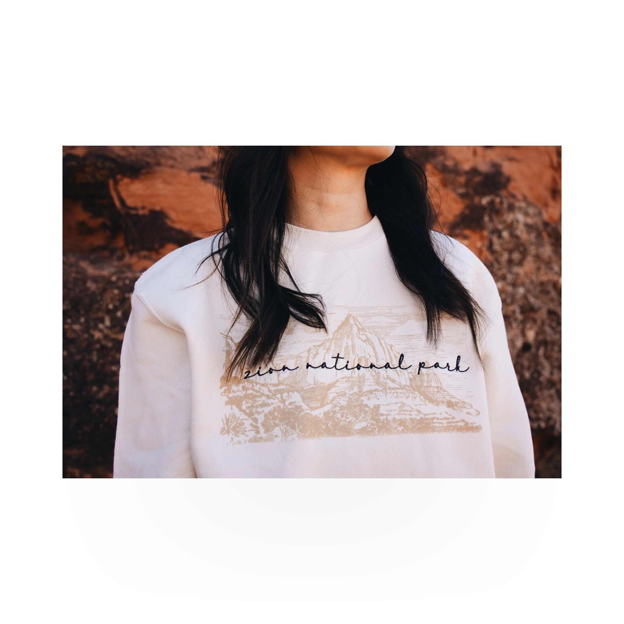 Sweatshirt - Zion Watchman Embroidery
