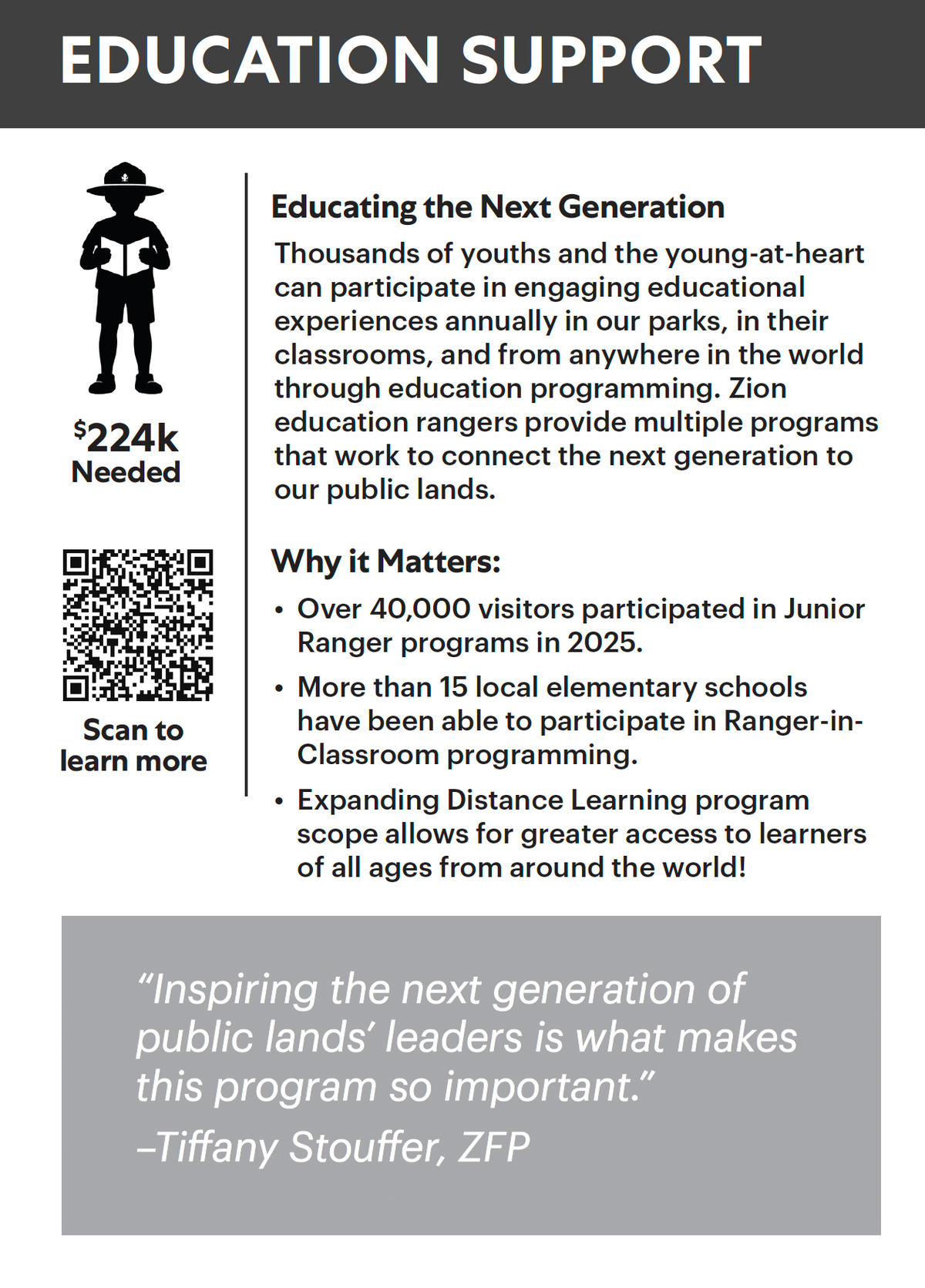 Educating the Next Generation — back