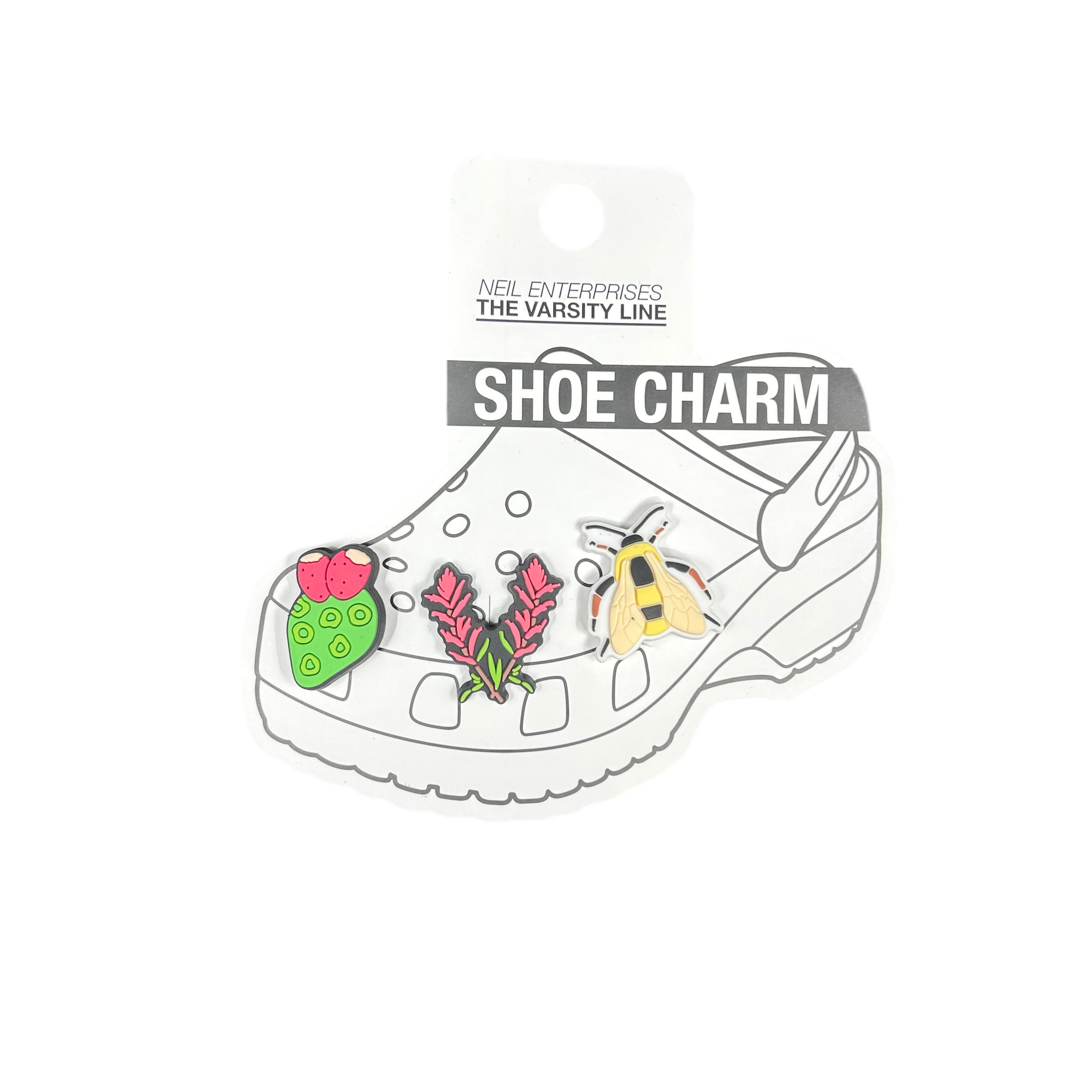 Charm - Zion Flora Shoe Charm