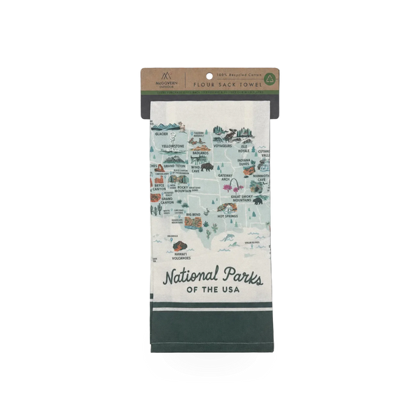 Towel - National Parks Flour Sack