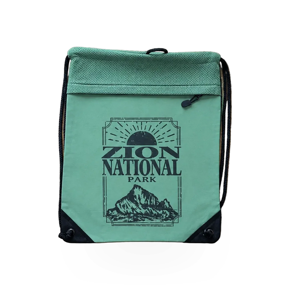 Concept 360 Zion Cinch Pack tote bag with adjustable drawstrings and spacious main compartment, ideal for casual use.