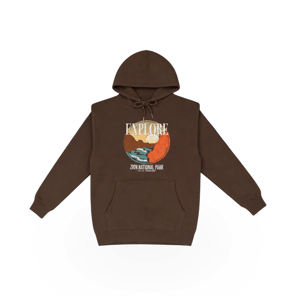 Concept 360 Explore hoodie from THEME collection, featuring a comfortable fit and stylish design in a casual apparel image.