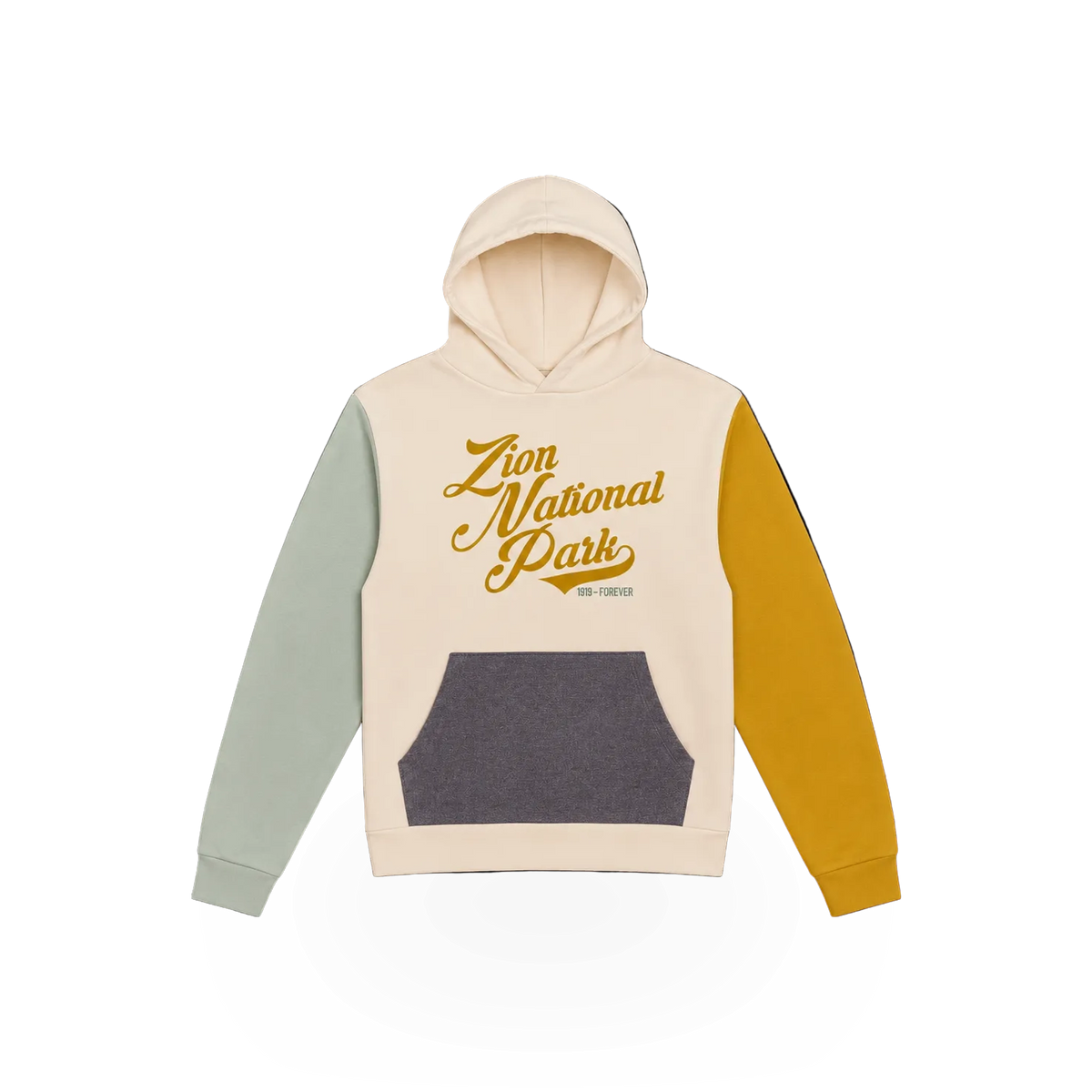Good Land Supply Co. Zion Crossroads Hoodie sweatshirt with a comfortable fit and stylish design, perfect for casual wear.