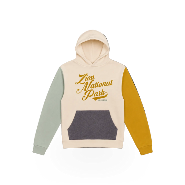 Good Land Supply Co. Zion Crossroads Hoodie sweatshirt with a comfortable fit and stylish design, perfect for casual wear.