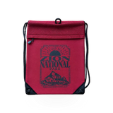 Concept 360 Zion Cinch Pack tote bag with adjustable straps and spacious main compartment, featuring a stylish, modern design.